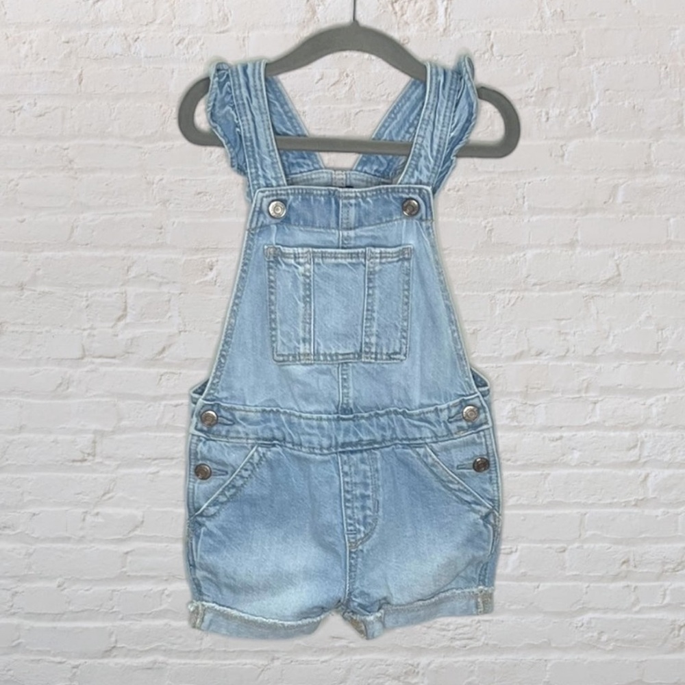 Gap Ruffle-Strap Overalls